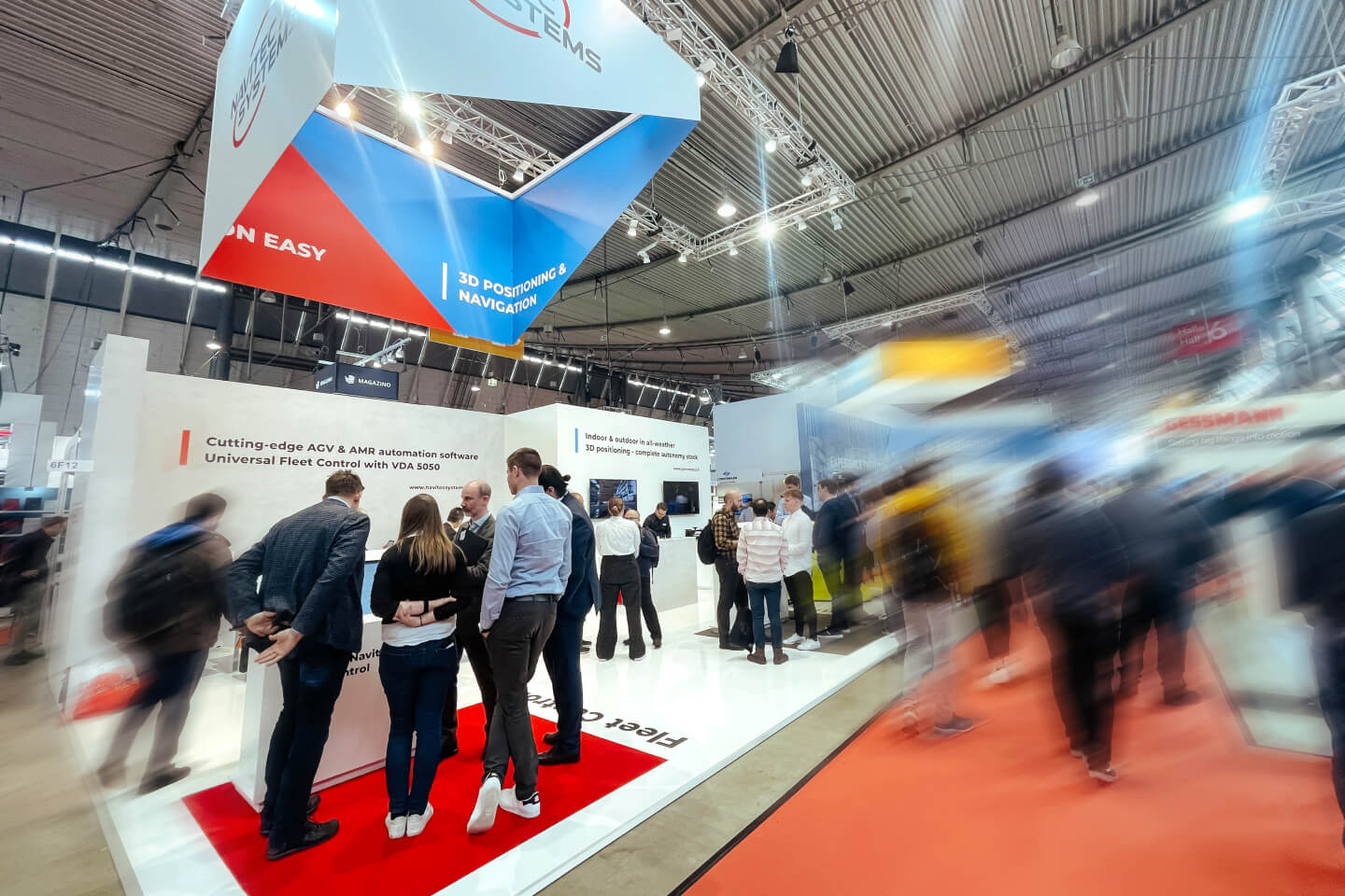 Market leader in AGV & AMR navigation and fleet control